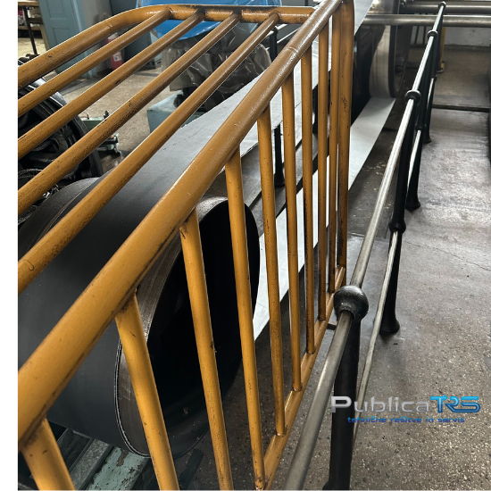 Ploščati jermen v industrijskem pogonu